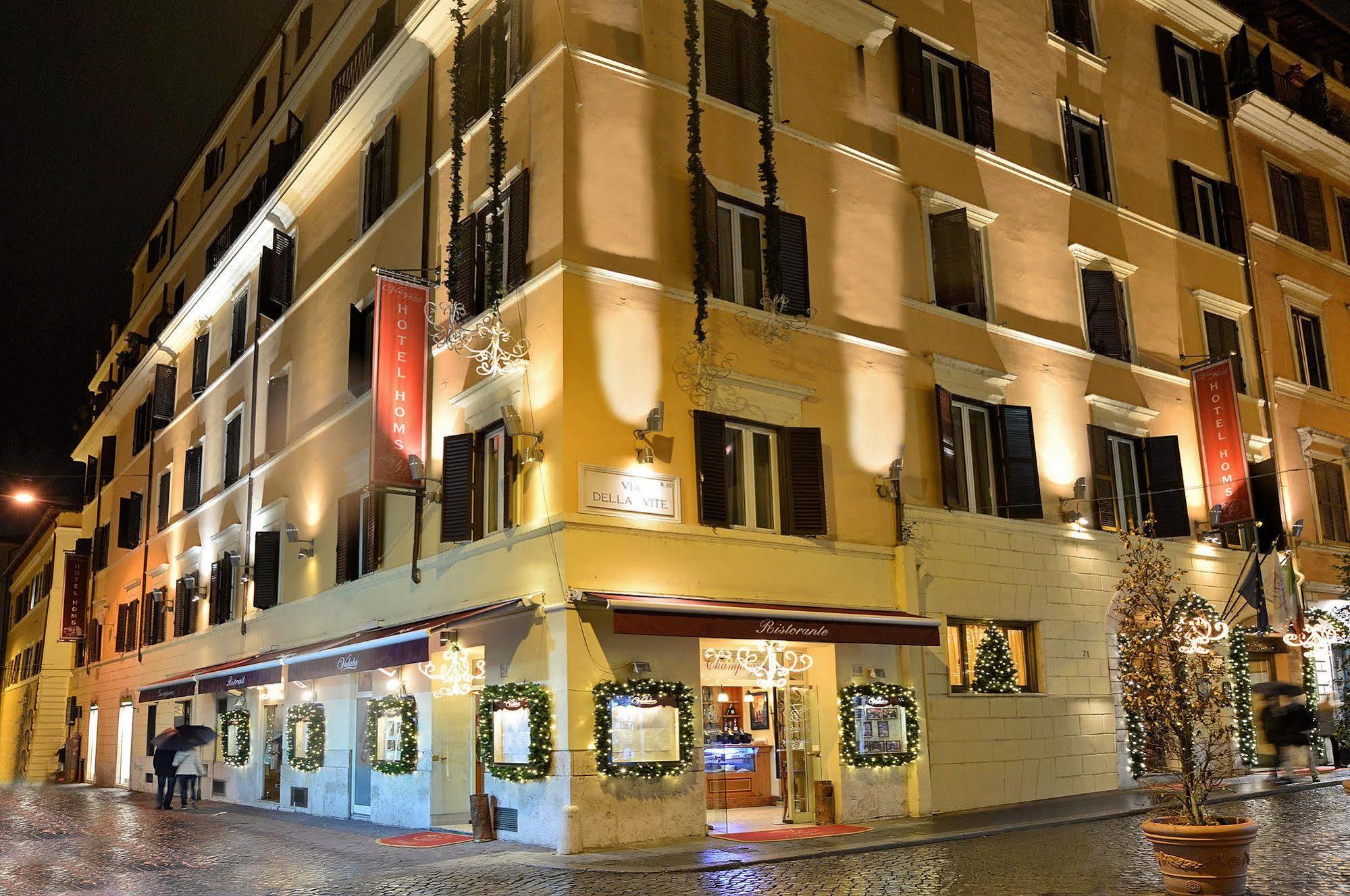 Hotel Homs Roma Esterno foto